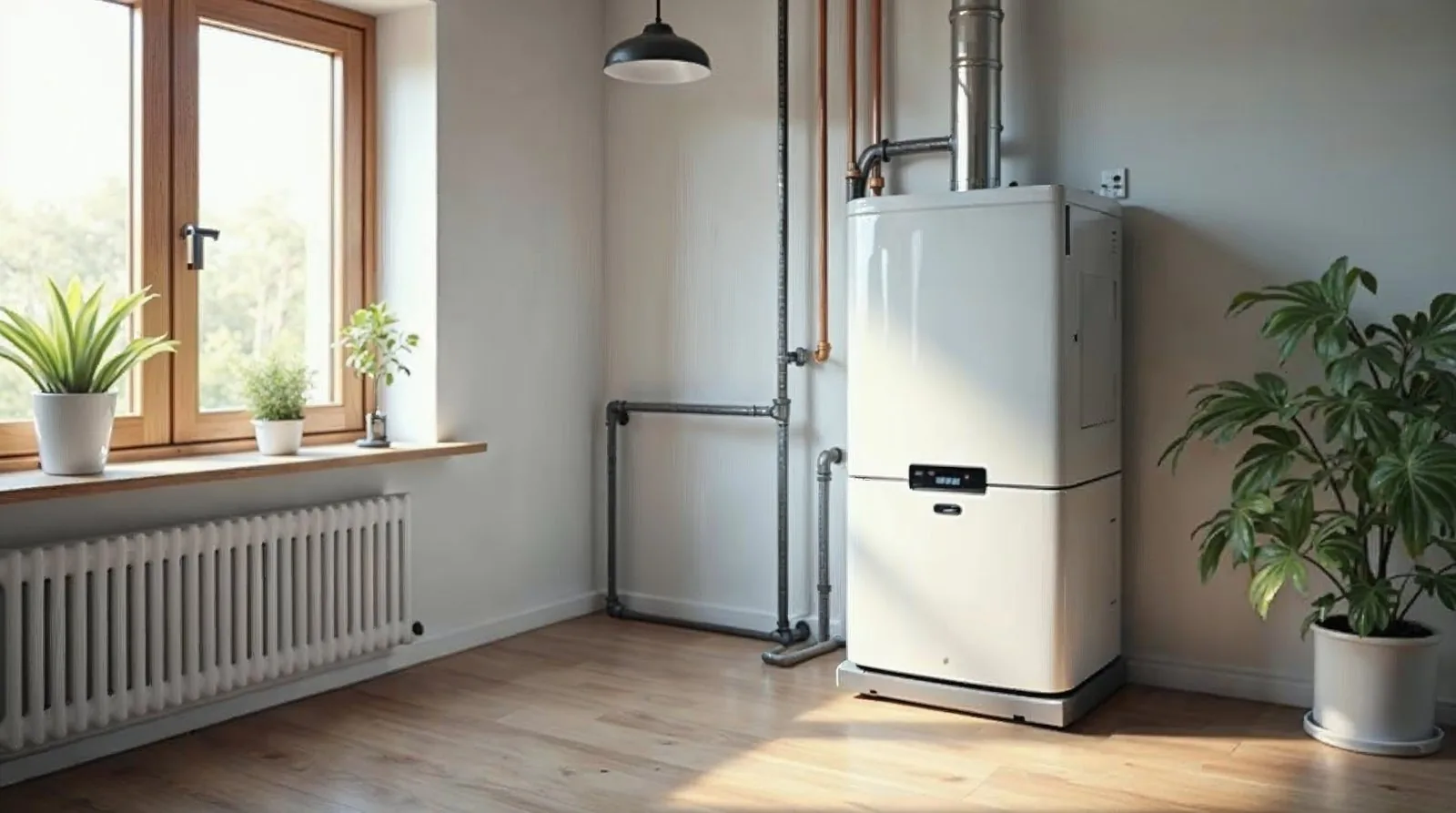 Porte isotherme d'une chambre froide dans un laboratoire