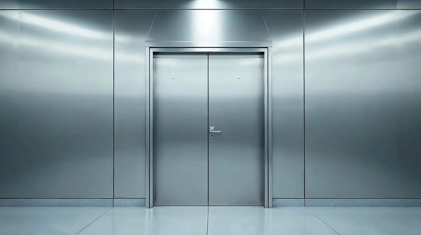 Portes isothermes étanches pour locaux frigorifiques