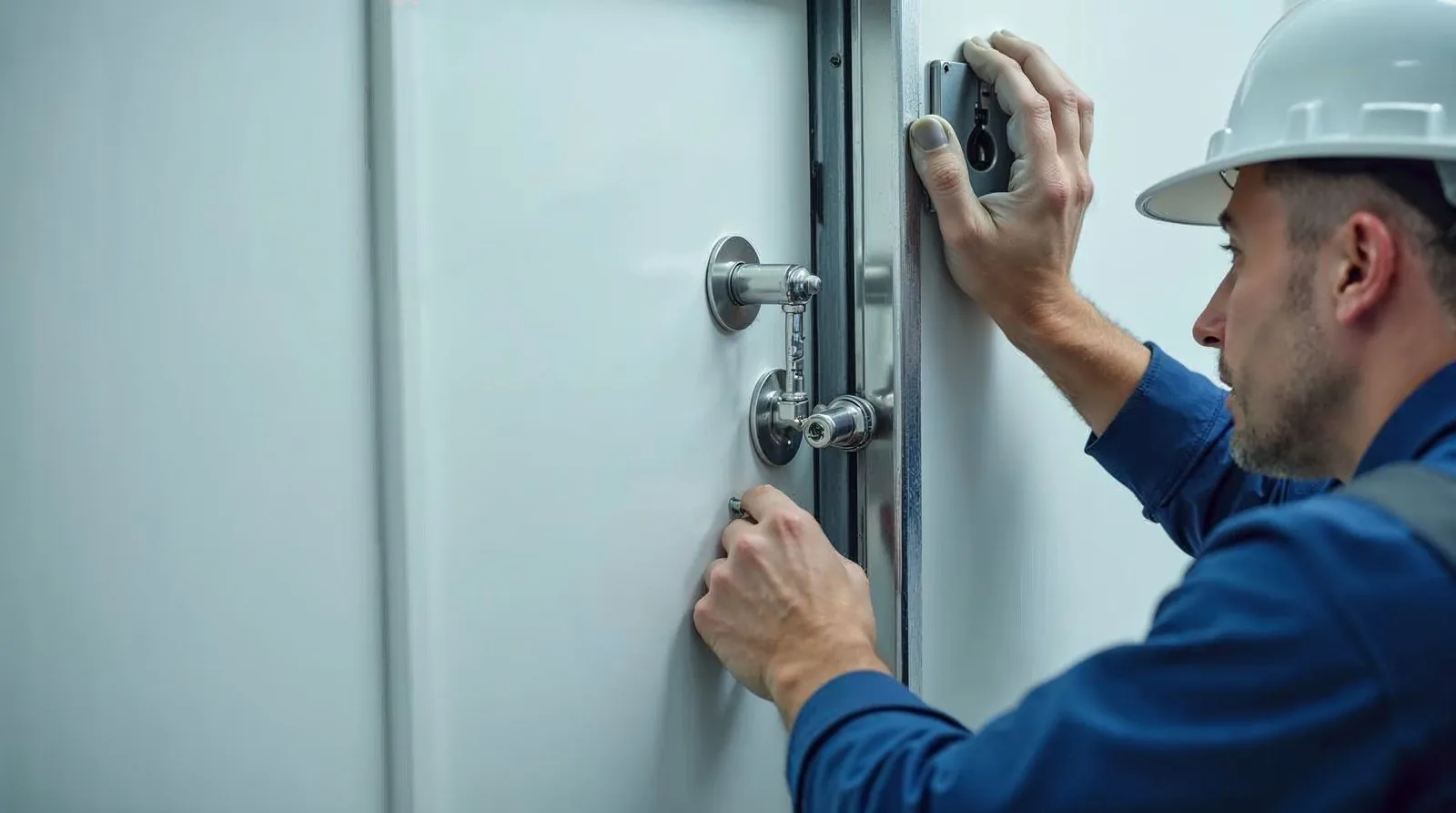 Maintenance et remplacement des joints d'une porte isotherme